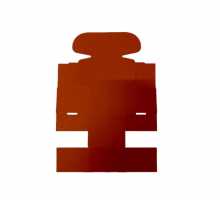 короб с откидной крышкой